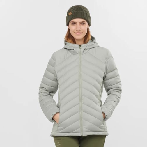 Mint Salomon Essential Xwarm Down Women's Insulated Jackets | IE UO1609